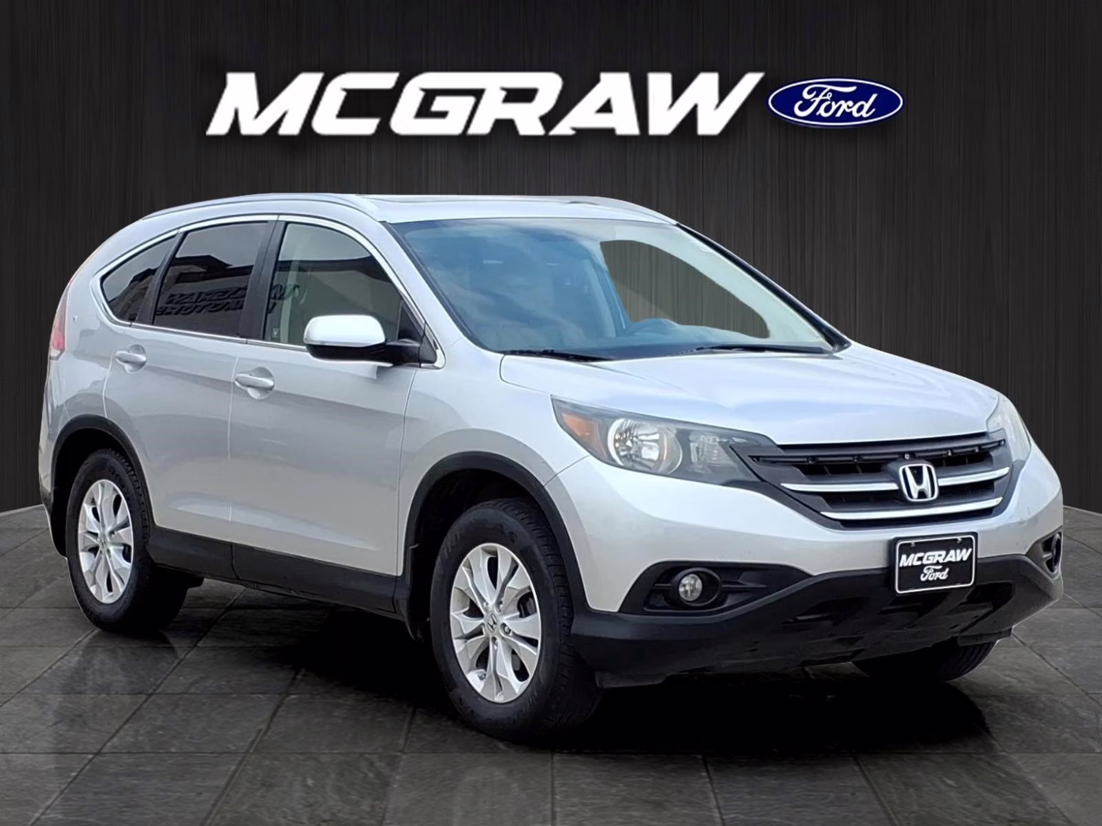 2012 Alabaster Silver Metallic Honda CR-V EX-L FWD SUV