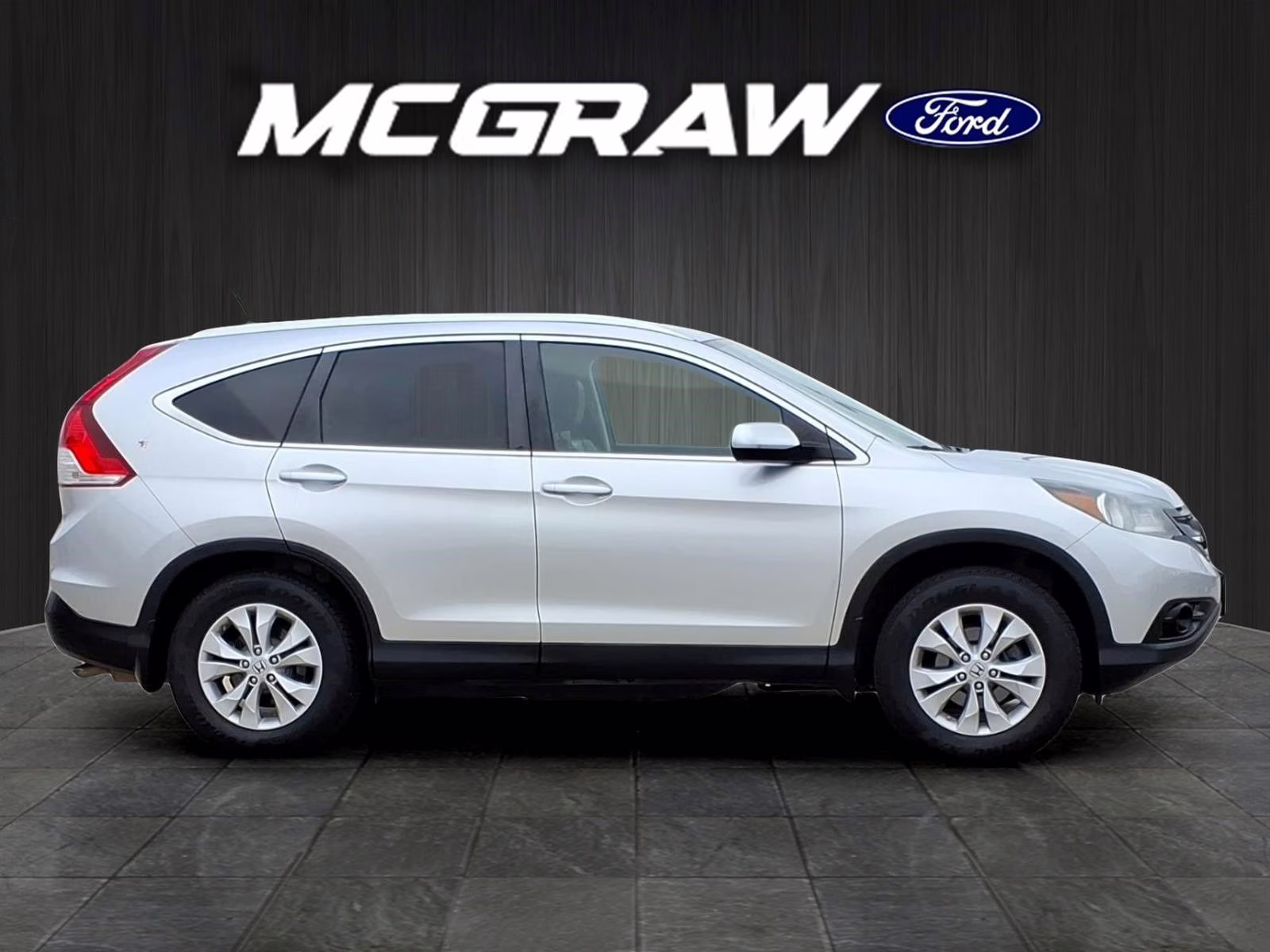 2012 Alabaster Silver Metallic Honda CR-V EX-L FWD SUV