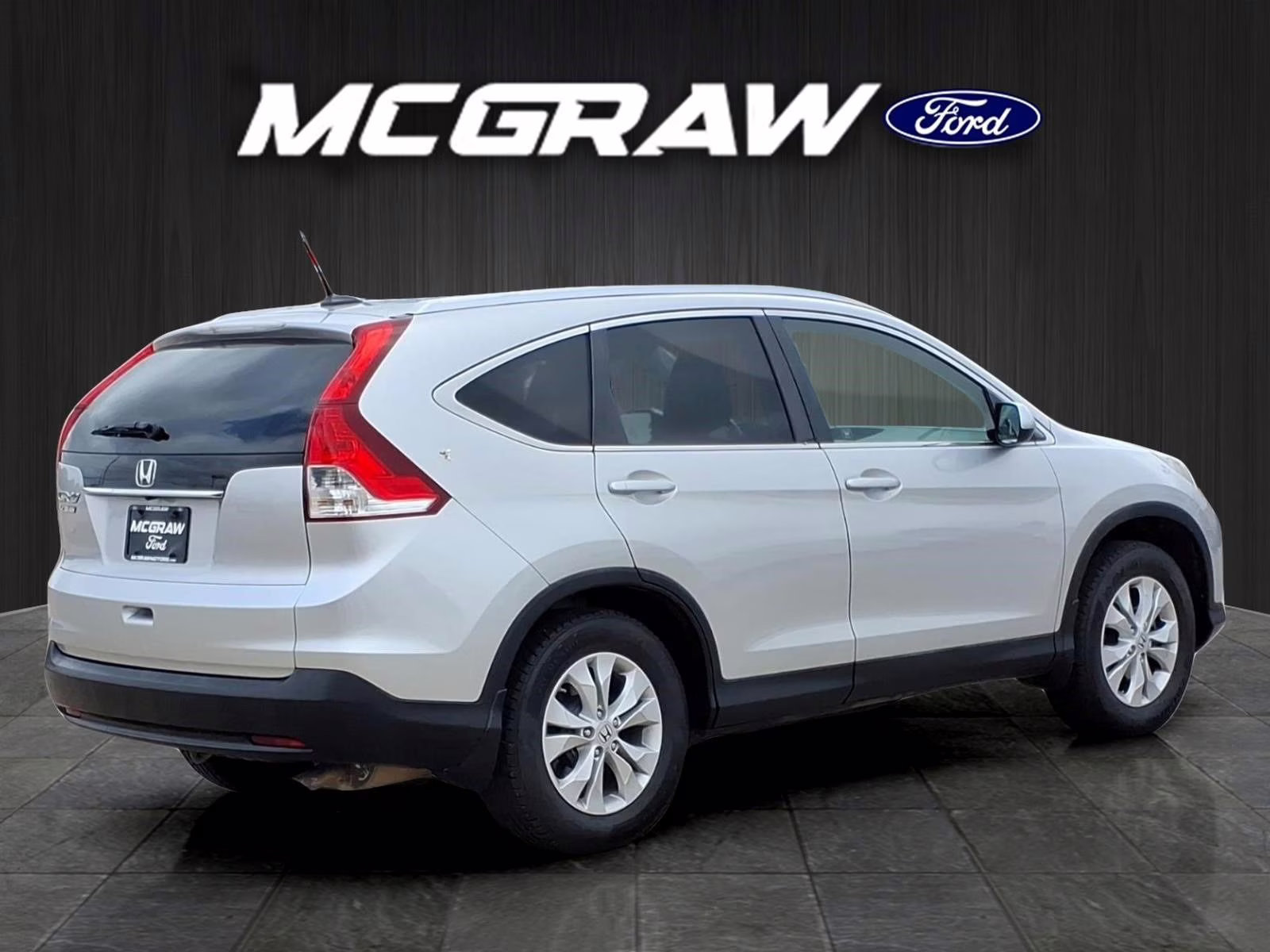 2012 Alabaster Silver Metallic Honda CR-V EX-L FWD SUV