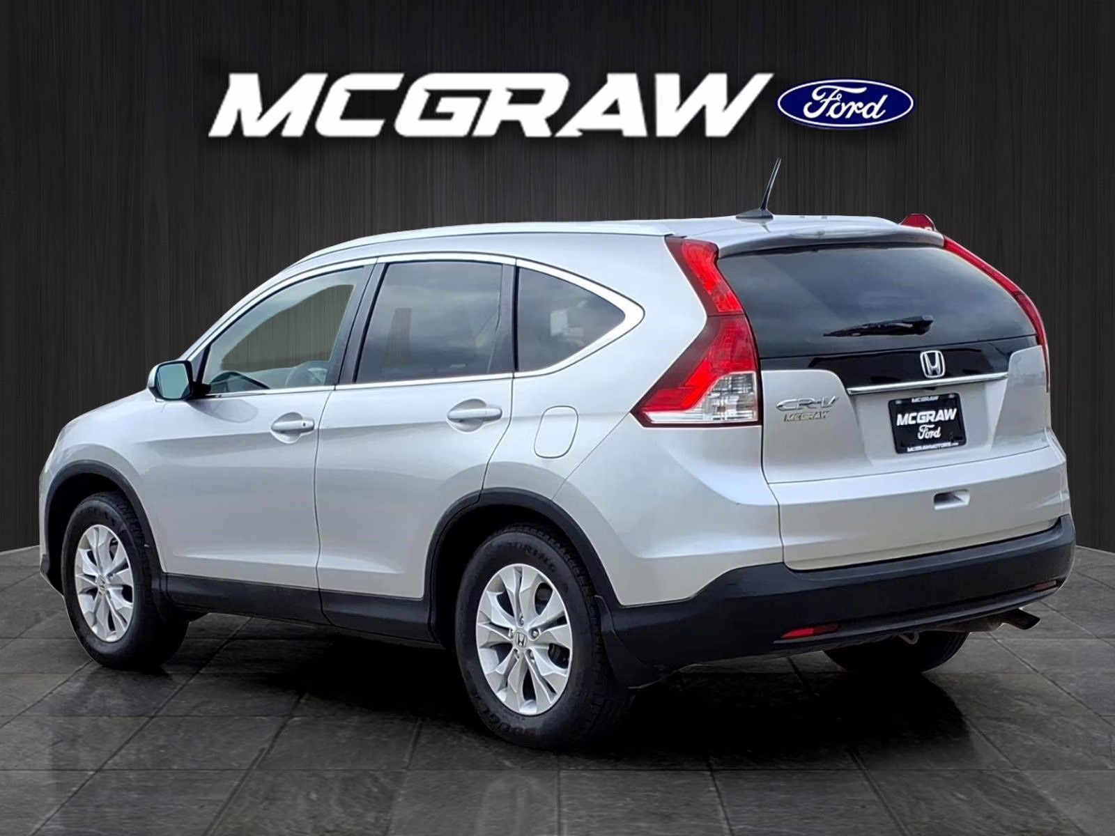 2012 Alabaster Silver Metallic Honda CR-V EX-L FWD SUV