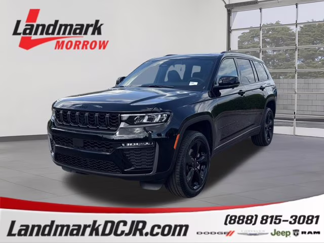 2026 Diamond Black Crystal Pearlcoat Jeep Grand Cherokee L Limited 4X4 SUV