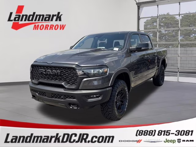 2026 Granite Crystal Metallic Clearcoat Ram 1500 Rebel 4X4 Truck