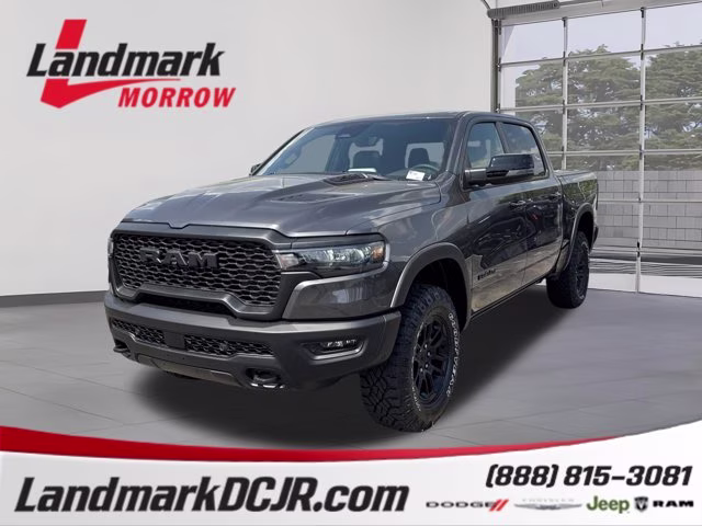 2026 Granite Crystal Metallic Clearcoat Ram 1500 Rebel 4X4 Truck