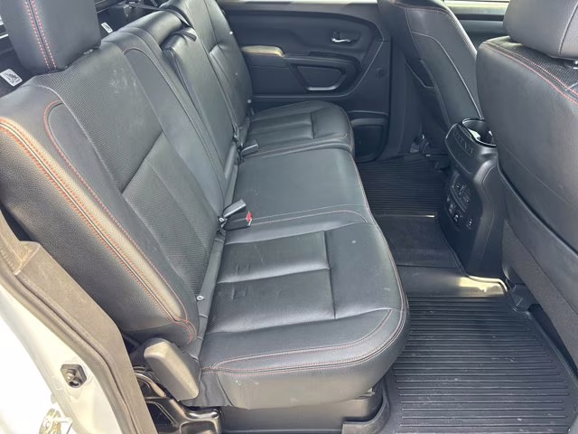 2023 Glacier White Nissan Titan PRO-4X 4X4 Truck