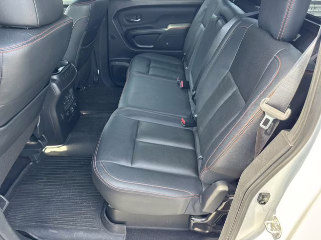 2023 Glacier White Nissan Titan PRO-4X 4X4 Truck