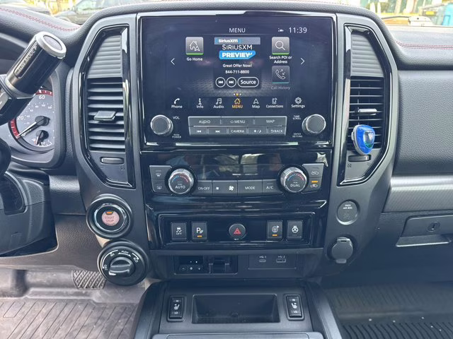 2023 Glacier White Nissan Titan PRO-4X 4X4 Truck