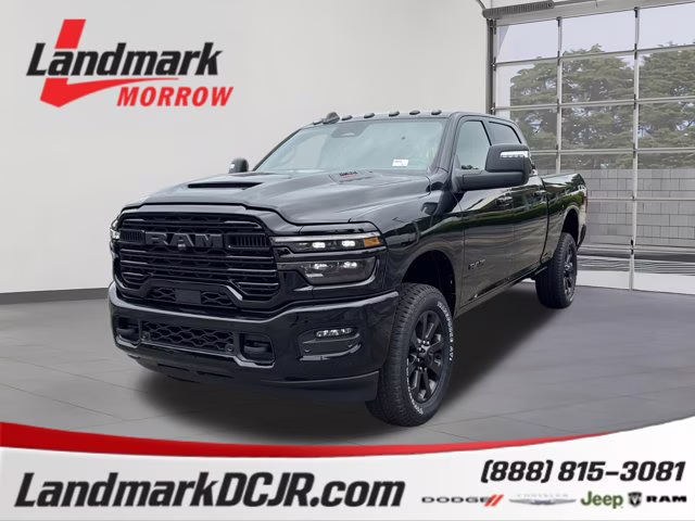 2026 Diamond Black Crystal Pearlcoat Ram 2500 Laramie 4X4 Truck