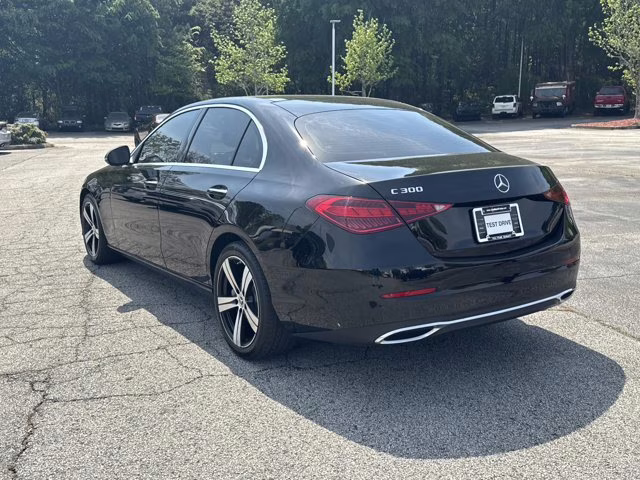 2025 Obsidian Black Metallic Mercedes-Benz C-Class C 300 RWD Sedan