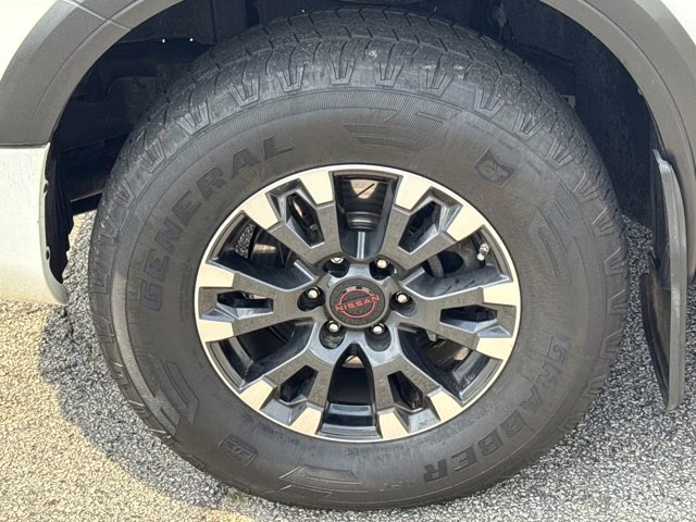 2023 Glacier White Nissan Titan PRO-4X 4X4 Truck