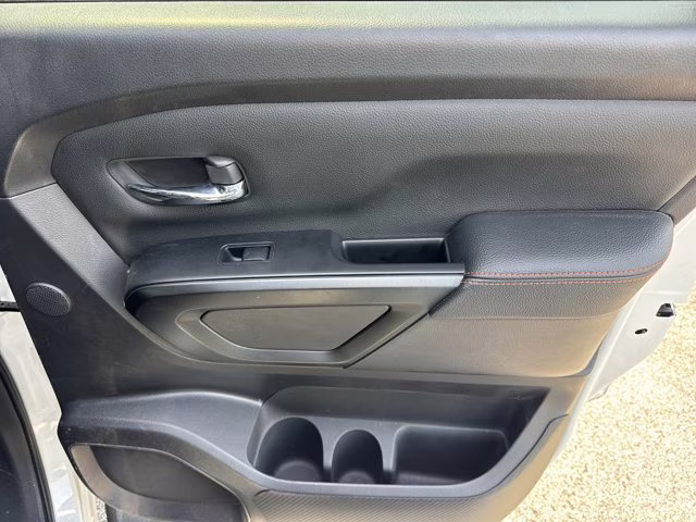 2023 Glacier White Nissan Titan PRO-4X 4X4 Truck