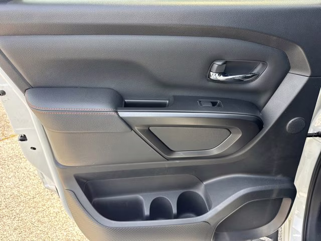 2023 Glacier White Nissan Titan PRO-4X 4X4 Truck