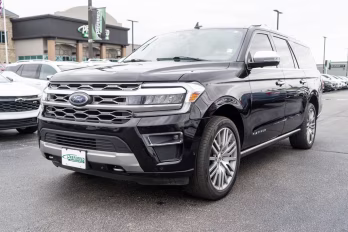 2022 Black Metallic Ford Expedition Max Platinum 4X4 SUV