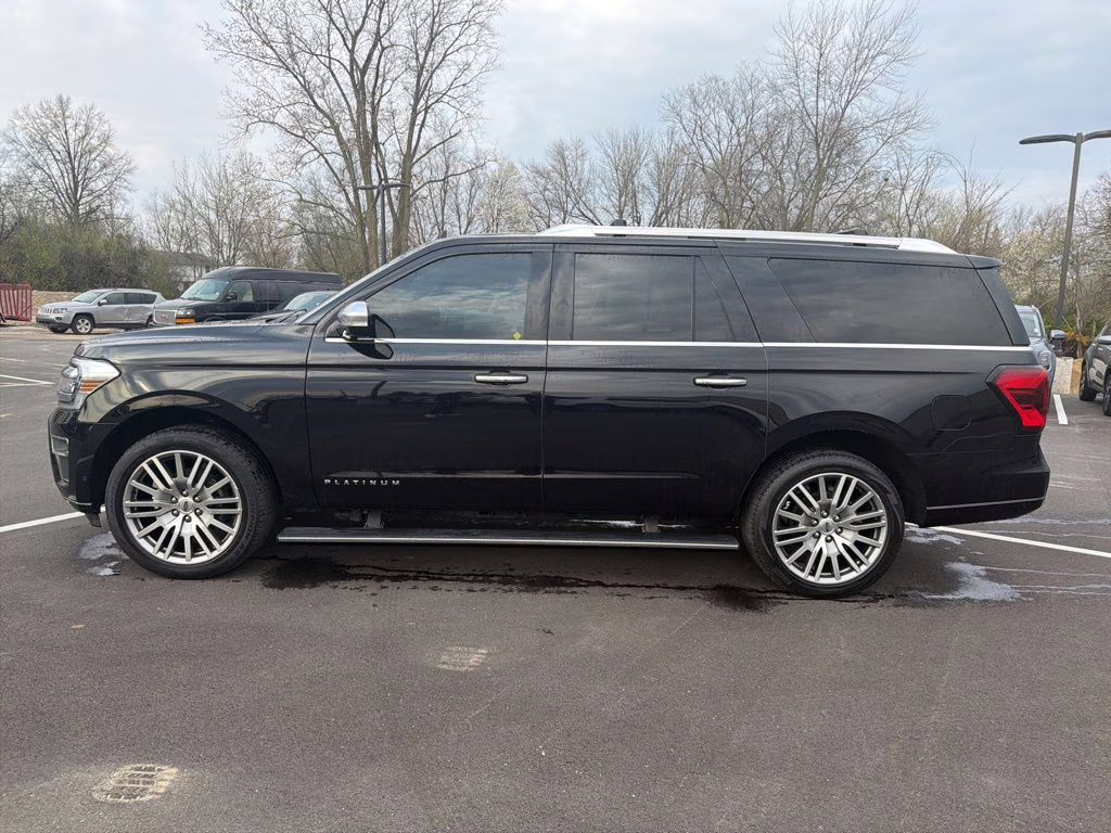 2022 Black Metallic Ford Expedition Max Platinum 4X4 SUV