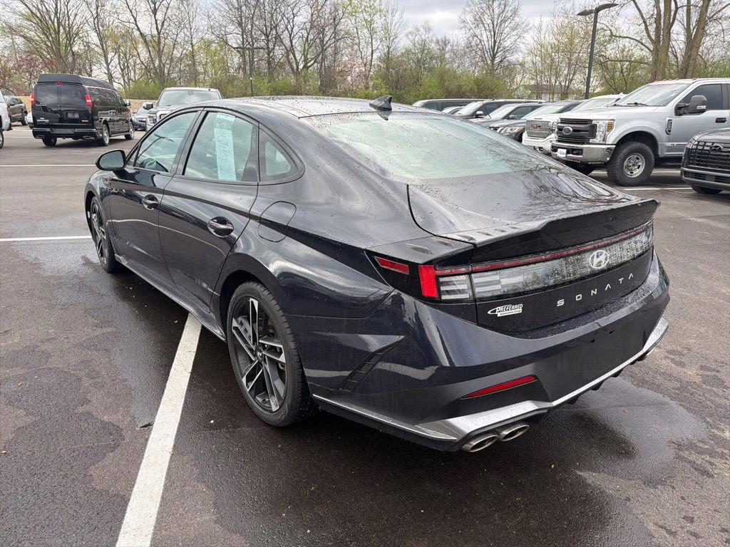 2024 Carbon Blue Hyundai Sonata N Line FWD Sedan