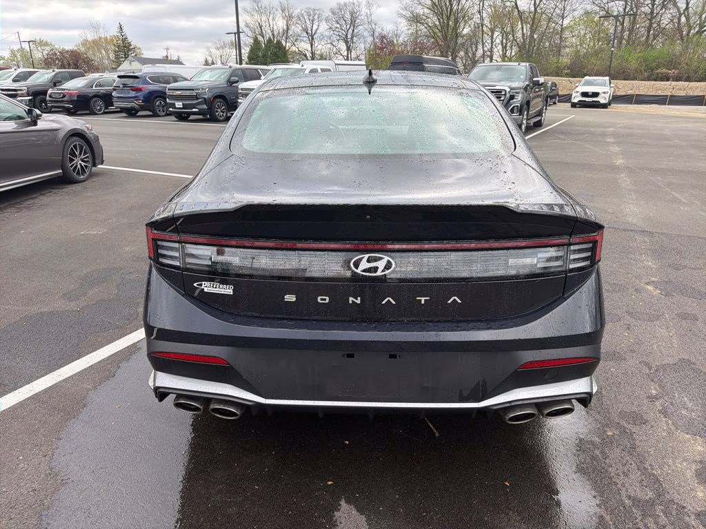 2024 Carbon Blue Hyundai Sonata N Line FWD Sedan