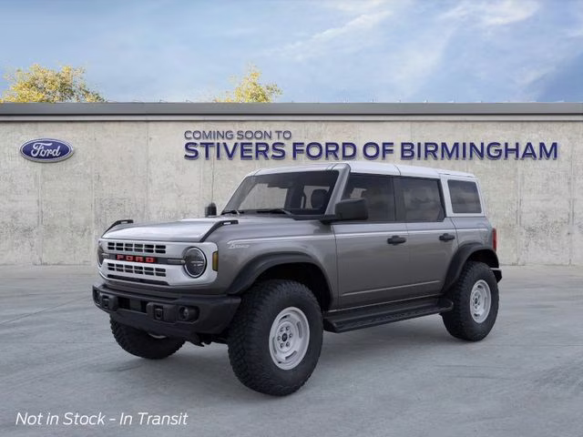2026 Carbonized Gray Metallic Ford Bronco Heritage Edition 4X4 SUV