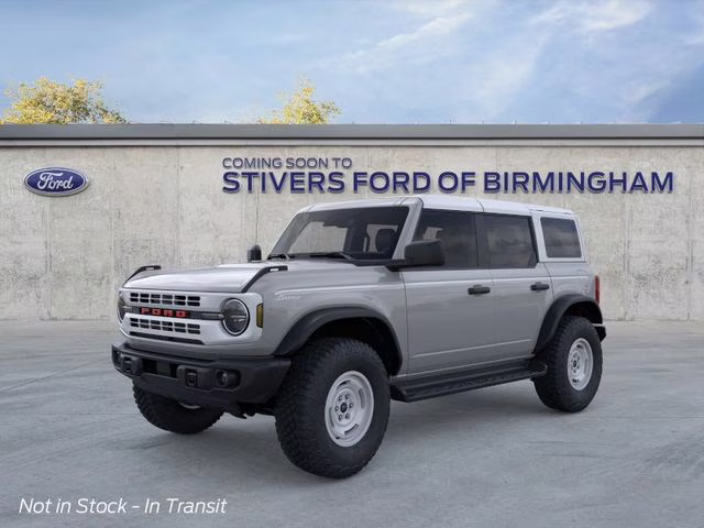 2026 Avalanche Gray Ford Bronco Heritage Edition 4X4 SUV