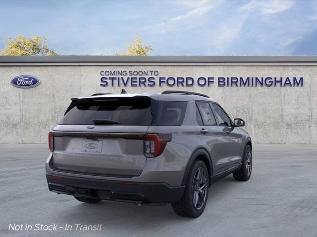 2026 Carbonized Gray Metallic Ford Explorer ST-Line RWD SUV