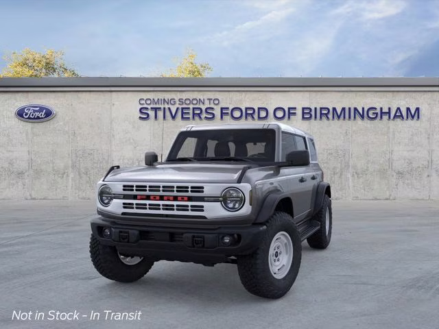 2026 Carbonized Gray Metallic Ford Bronco Heritage Edition 4X4 SUV