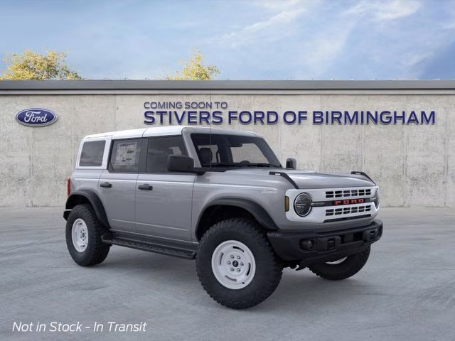 2026 Avalanche Gray Ford Bronco Heritage Edition 4X4 SUV