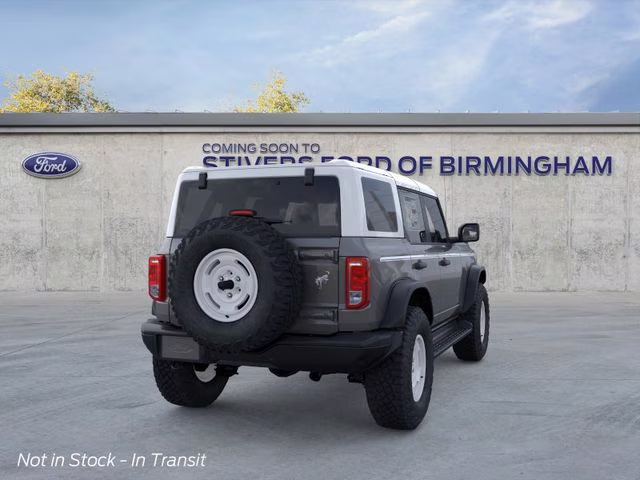 2026 Carbonized Gray Metallic Ford Bronco Heritage Edition 4X4 SUV