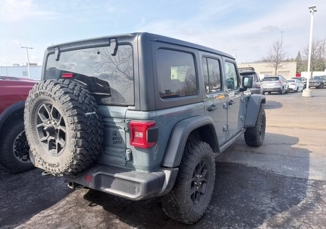 2024 Anvil Clear Coat Jeep Wrangler Willys 4X4 SUV