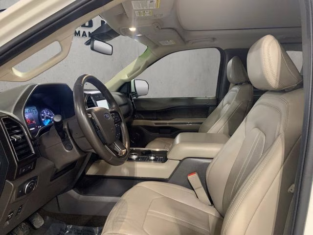 2021 Star White Metallic Tri-Coat Ford Expedition Max Limited 4X4 SUV