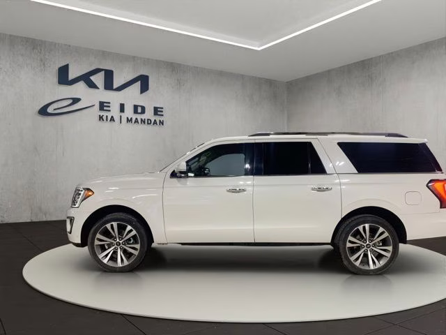 2021 Star White Metallic Tri-Coat Ford Expedition Max Limited 4X4 SUV