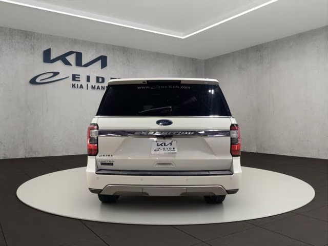2021 Star White Metallic Tri-Coat Ford Expedition Max Limited 4X4 SUV