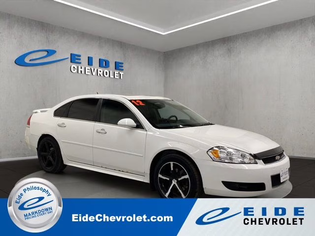 2012 Summit White Chevrolet Impala LTZ FWD Sedan