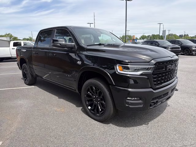 2026 Diamond Black Crystal Pearlcoat Ram 1500 Limited 4X4 Truck