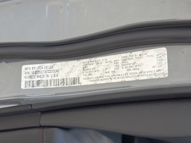 2026 Destroyer Gray Clearcoat Dodge Durango GT HEMI V8 AWD SUV