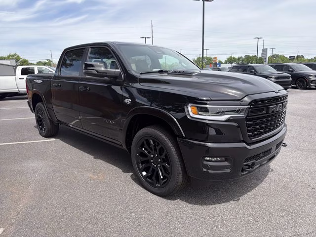 2026 Diamond Black Crystal Pearlcoat Ram 1500 Limited 4X4 Truck