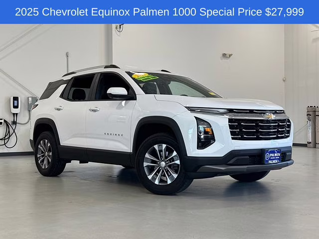 2025 Summit White Chevrolet Equinox LT FWD SUV