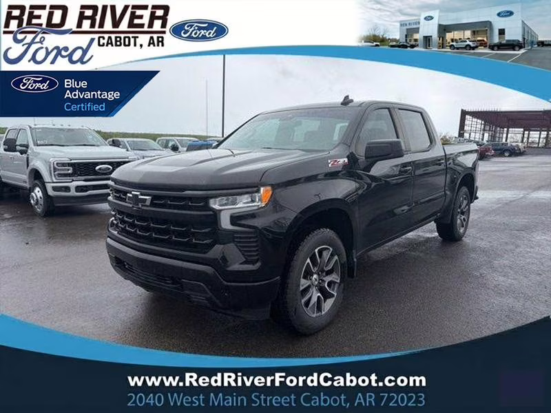 2023 Black Chevrolet Silverado RST 4X4 Truck