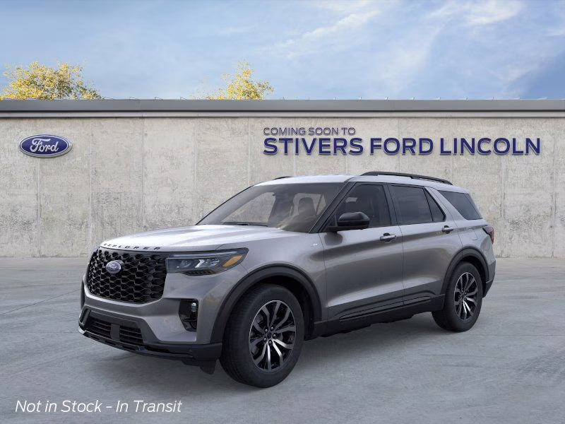 2026 Carbonized Gray Metallic Ford Explorer ST-Line RWD SUV