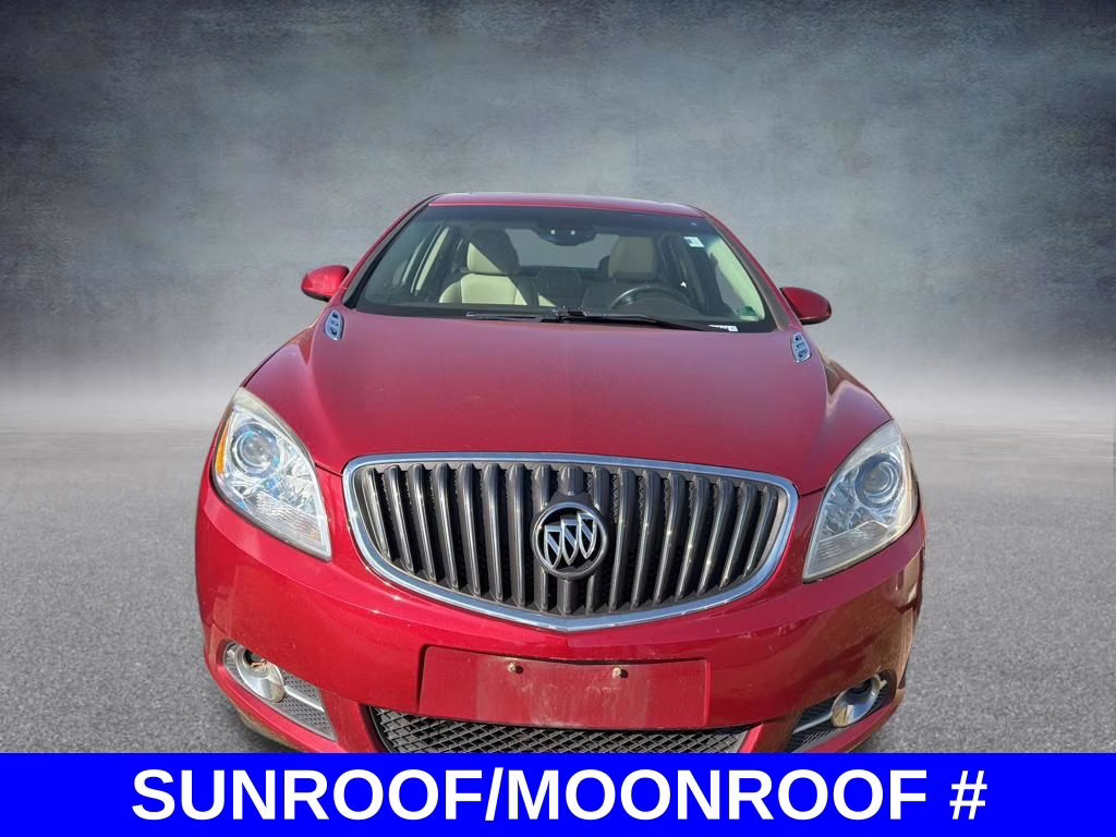 2012 Crystal Red Tintcoat Buick Verano Leather Group FWD Sedan