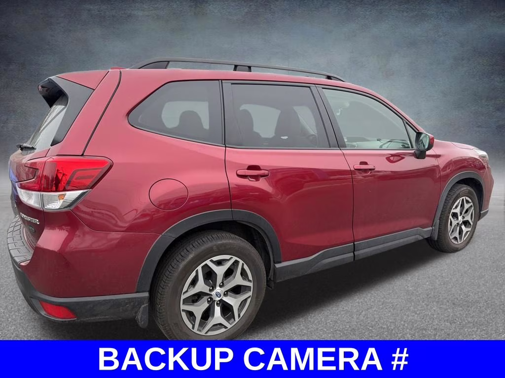 2019 Crimson Red Pearl Subaru Forester Premium AWD SUV