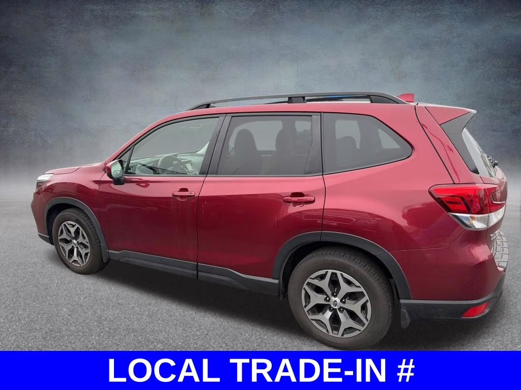 2019 Crimson Red Pearl Subaru Forester Premium AWD SUV