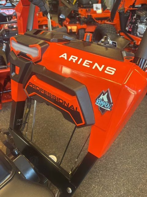 2026 Orange Ariens Kraken Professional Snow Blower 32" RapidTrack 12V Key Start