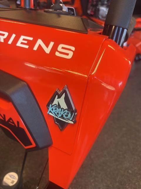 2026 Orange Ariens Kraken Professional Snow Blower 32" RapidTrack 12V Key Start