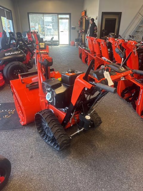 2026 Orange Ariens Kraken Professional Snow Blower 32" RapidTrack 12V Key Start