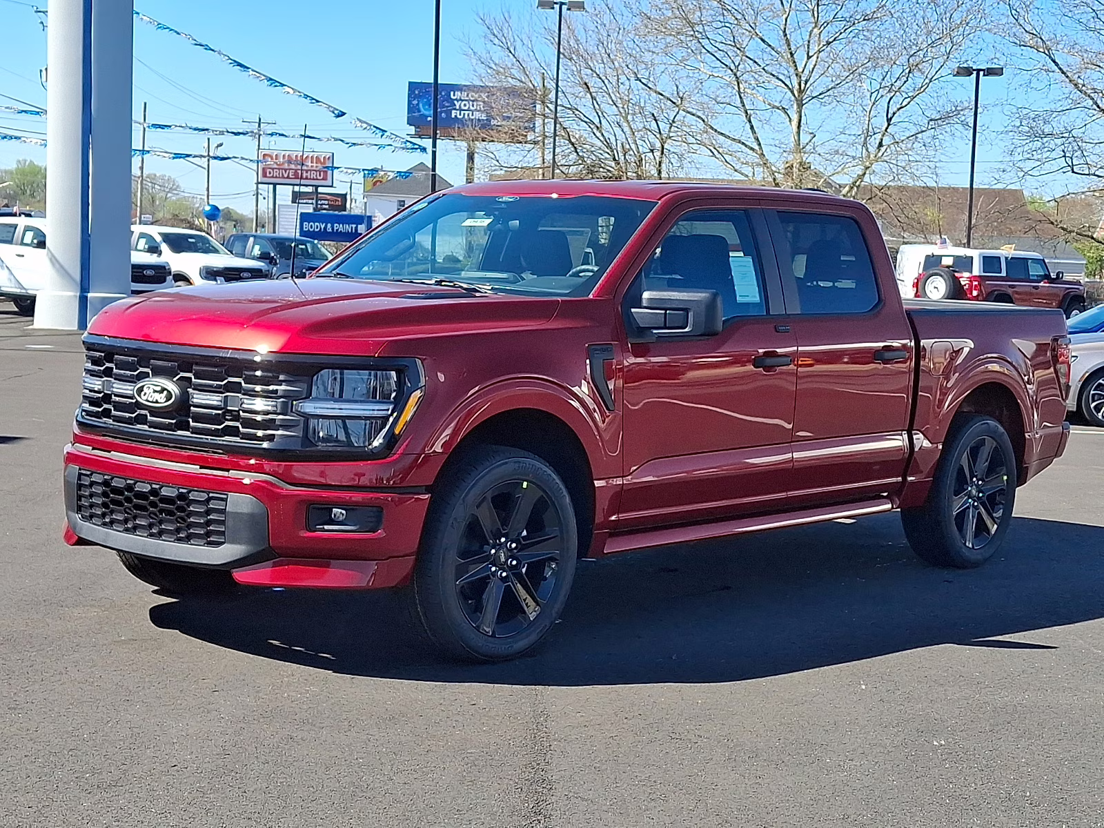 2026 Ruby Red Metallic Tinted Clearcoat - RR Ford F-150 STX 4X4
