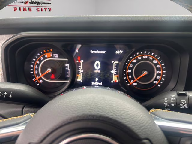 2024 Bright White Clearcoat Jeep Wrangler Sahara 4X4 SUV