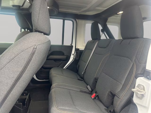 2024 Bright White Clearcoat Jeep Wrangler Sahara 4X4 SUV