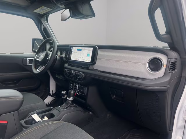 2024 Bright White Clearcoat Jeep Wrangler Sahara 4X4 SUV