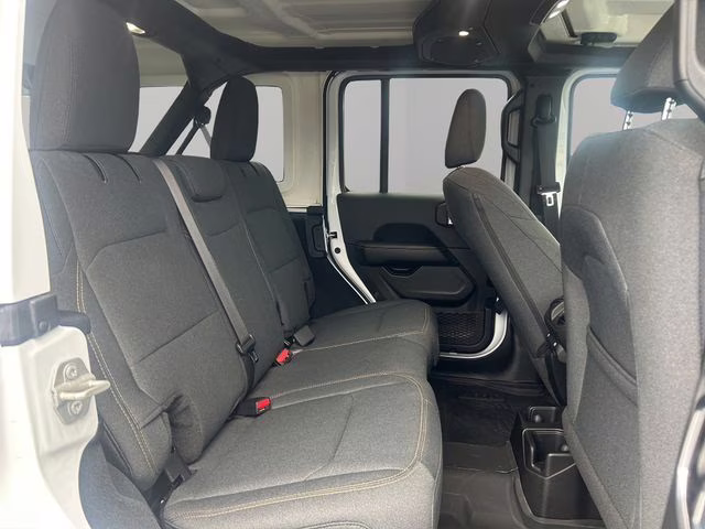 2024 Bright White Clearcoat Jeep Wrangler Sahara 4X4 SUV