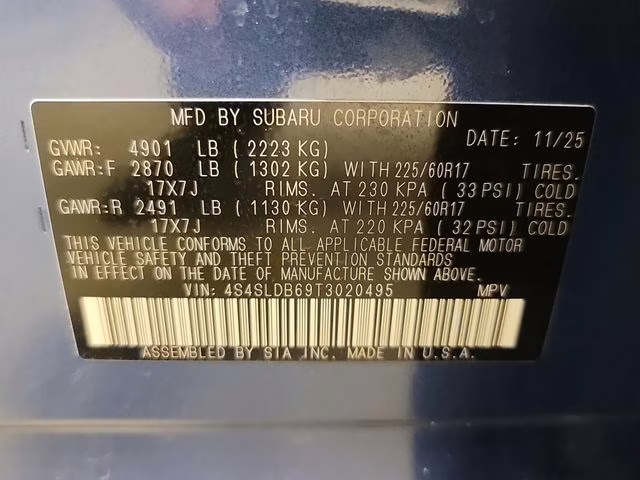 2026 Daybreak Blue Pearl Subaru Forester Premium AWD SUV