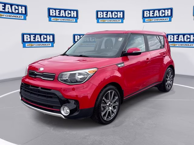 2018 Inferno Red Kia Soul Exclaim FWD Hatchback