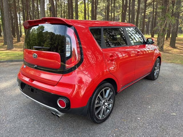 2018 Inferno Red Kia Soul Exclaim FWD Hatchback